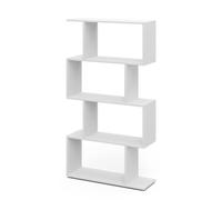 Vicco Séparateur d'espace Levio, Blanc, 70x132.1cm 4 Compartiments