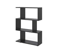 Vicco Séparateur d'espace Levio, Noir, 70x97.4cm, pour Une répartition Flexible de l’Espace et Une Utilisation des Deux côtés