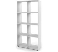 Vicco Séparateur despace Scutum, Blanc, 143x72cm Blanc