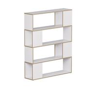 Vicco Séparation de pièce Eneos, Blanc/chêne, 100x124.5cm