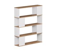 Vicco Séparation de pièce Eneos, Chêne Blanc/Force de l'or, 100x124.5cm, utilisable comme étagère autoportante pour Une Division Flexible de l’Espace