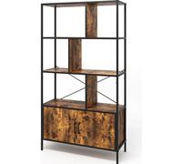 Vicco Séparation de pièce Fyrk, Chêne Rustique, 80 x 146.5 cm avec 2 Portes