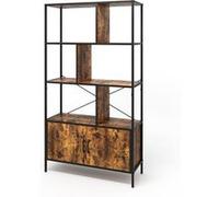 Vicco Séparation de pièce Fyrk, Chêne Rustique, 80 x 146.5 cm avec 2 Portes
