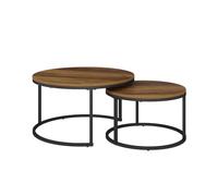 Vicco Set de Tables Basses Montreal, Bois, 77x40cm