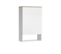Vicco Sideboard Wido, 60x100cm avec porte, Blanc/Sonoma