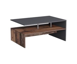 Vicco Table Basse Amato, Anthracite, 90x52.6cm