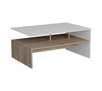 Vicco Table Basse Amato, Blanc/Sonoma, 90x52.6cm