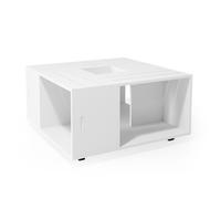 Vicco Table basse Anton, Blanc, 80 x 43 cm