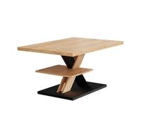 Vicco Table Basse Arivo, Noir, 90x60cm