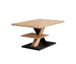 Vicco Table Basse Arivo, Noir, 90x60cm
