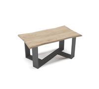 Vicco Table Basse Arne, Chêne de Force doré, 90x50cm, pour Une Utilisation comme Surface de Rangement dans l’Espace de Vie