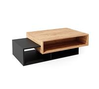 Vicco Table Basse Bari, Anthracite, 105x60cm, pour Le Rangement et la présentation d’Objets du Quotidien