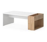 Vicco Table basse Chris, Chêne blanc/force de lor, 95x49.4cm Chêne blanc/force de l'or G