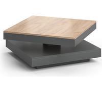 Vicco Table basse Elias, Anthracite, 70 x 34 cm