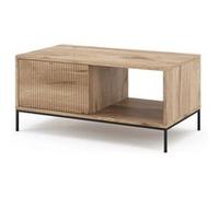 Vicco Table Basse Eliza, Chêne Viking, 90 x 50 cm avec Un tiroir