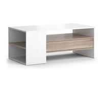 Vicco Table Basse Fabien, Blanc, 110x60cm