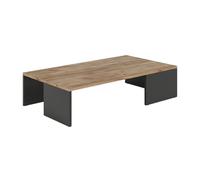 Vicco Table Basse Hardi, Anthracite/chêne doré, 90x21.4cm, pour Une Utilisation comme Surface de Rangement dans l’Espace de Vie