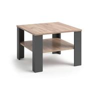 Vicco Table Basse Homer, Anthracite, 60x60cm