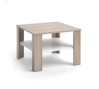 Vicco Table Basse Homer, Sonoma, 60x60cm, pour Le Rangement des Magazines et des télécommandes