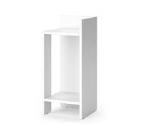 Vicco Table Basse Kian, Blanc, 25 x 27 cm
