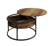 Vicco Table Basse Marlo, Bois, 77x77cm