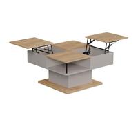 Vicco Table Basse Movira, Beige, 80x45cm