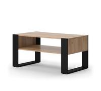 Vicco Table Basse Olli, Chêne doré, 92x52.4cm