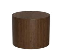 Vicco Table Basse Tavilo, Noyer, 48x48cm, avec Fonction de Levage et paroi latérale Amovible