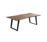 Vicco Table Basse Yan, Artisan, 120x60cm, Convient comme Table de Salon ou Table d’appoint