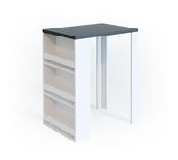 Vicco Table de bar , Blanc, 57 x 80 cm