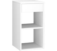 Vicco Table de Chevet Dany, Blanc, 35 x 65 cm