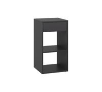 Vicco Table de chevet "Dany", Anthracite, 35x65cm | avec 1 tiroir, convient pour le rangement de livres et de magazines