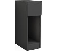 Vicco table de chevet Enton, 20 x 59.5 cm, Noir