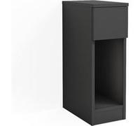 Vicco Table de chevet Enton, Noir, 20x59.5cm Noir G