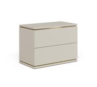 Vicco Table de Chevet Linette, Cachemire, 66x48.6cm