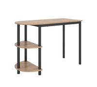 Vicco Table de Cuisine Freetown, Chêne doré/Noir, 110x50cm