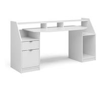 Vicco Table de Jeu Joel, Blanc, 180 x 66 cm