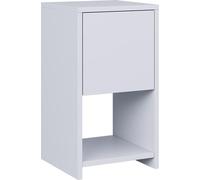 Vicco Table de nuit Evo, 30x55cm avec 3 tiroirs, Blanc