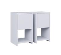 Vicco Table de Nuit Evo Blanc