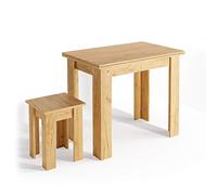 Vicco Table de Salle à Manger avec Chaise Roman, Chêne doré, 60x90cm