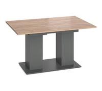 Vicco Table de salle à manger Dix, Anthracite, 140 x 90 cm