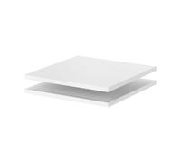 Vicco Tablette Claus, Blanc, Lot de 2