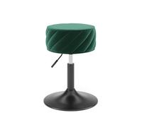 Vicco Tabouret Cherio, Vert, 35x50.5cm | adapté comme siège pour coiffeuse ou table de maquillage