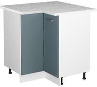 Vicco Universal Armoire d'angle R-Line, 75.6cm avec porte, avec PT, Bleu-gris/Blanc