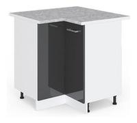 Vicco Universal Armoire dangle R-Line, Anthracite Haute brillance, 75.6cm avec porte, avec PT Anthracite Haute brillance