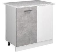 Vicco Universal Armoire dangle R-Line, Béton, 86cm avec porte, avec PT Béton G