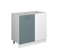 Vicco Universal Armoire d'angle R-Line, Bleu-Gris, 86cm
