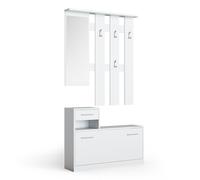 Vicco Vestiaire Billy, Blanc, 100x111.6cm