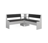Vicco Vitalispa Groupe de banquettes d'angle Roman, Blanc, 150.1x150.1cm