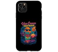 Vice Cream Heatwave Retro Miami Ice Cream Florida Basketball Coque pour iPhone 11 Pro Max